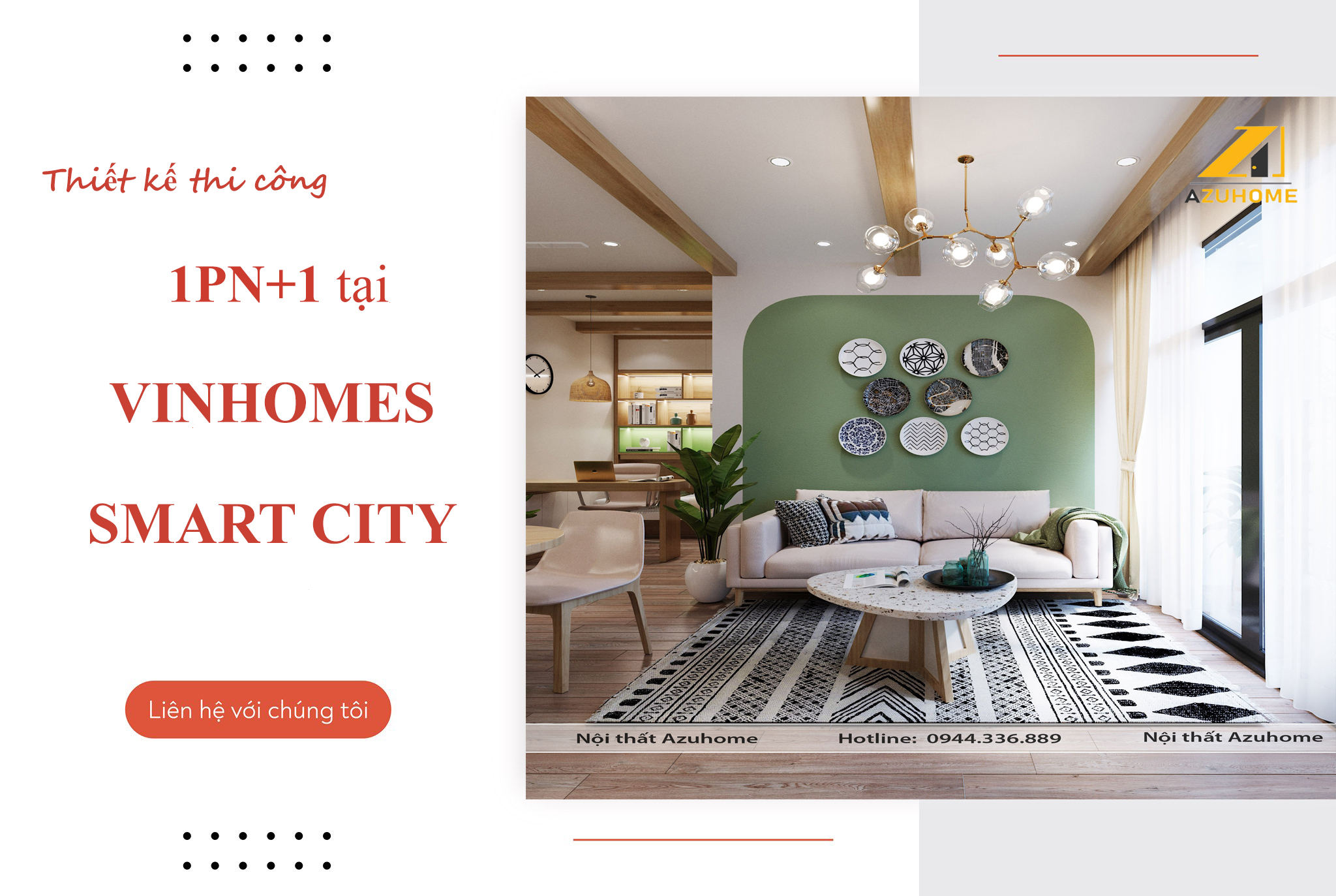 Nằm tại khu đô thị hiện đại Vinhomes Smart City, căn hộ của chúng tôi sẽ đem lại cho bạn không gian sống tiện nghi và an ninh. Với những tiện ích cao cấp, bạn sẽ trải nghiệm một cuộc sống đáng mơ ước tại căn hộ của mình.