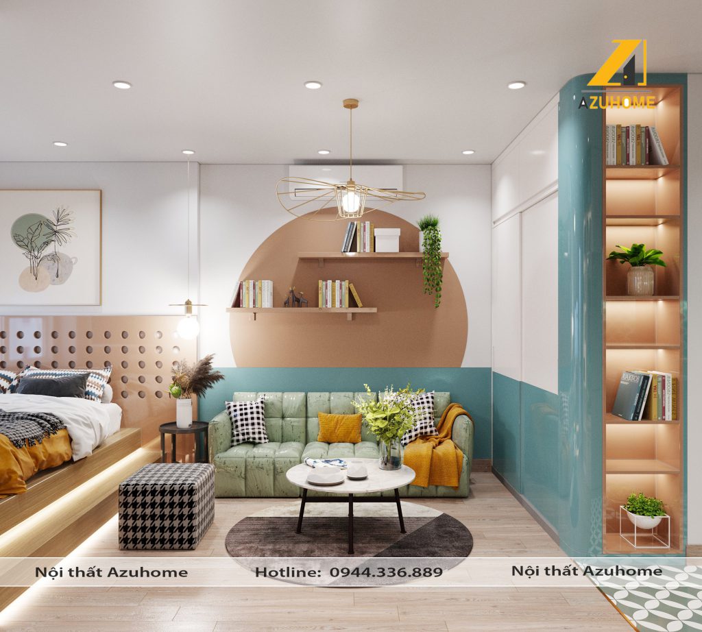 Thiết kế căn hộ Studio tại Vinhomes Smart City - AZUHome